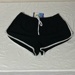 Black lounge shorts